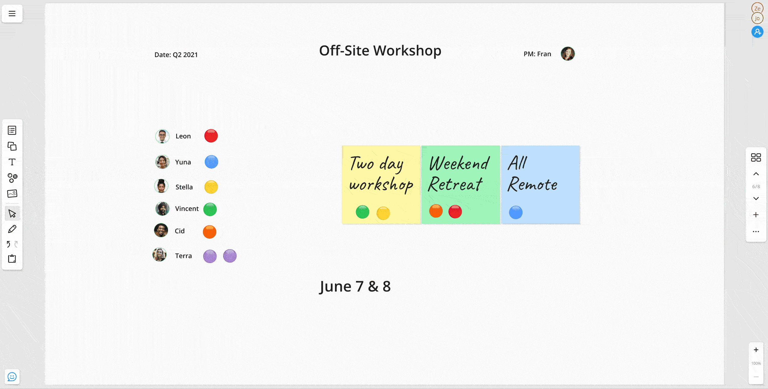 explainer on how to handle your team workshop using digital