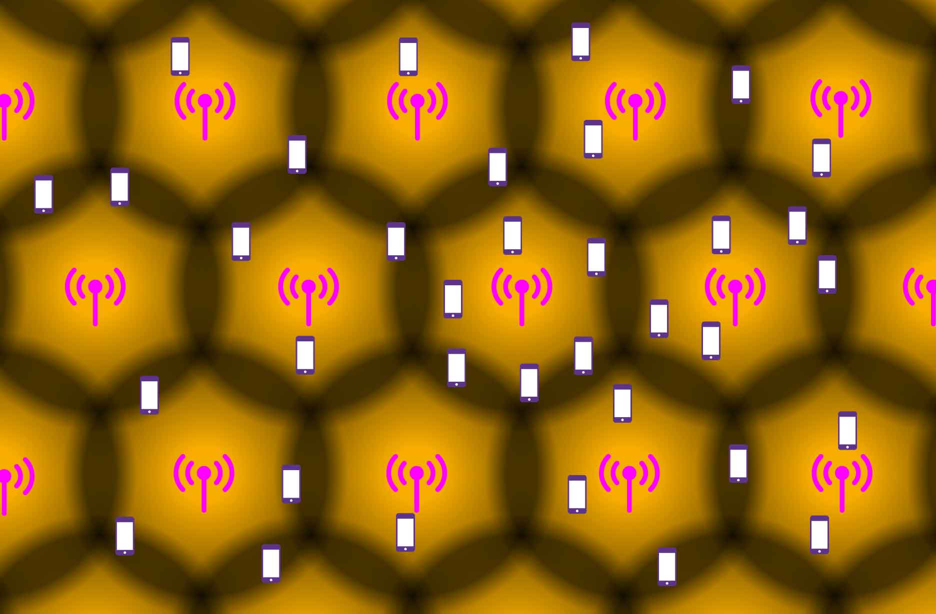 Cellular RAN conceptual diagram