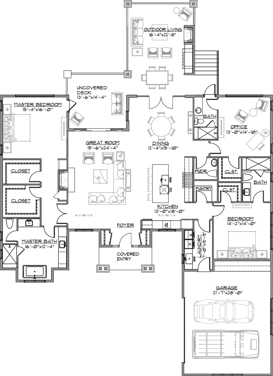Spruce Floor Plan