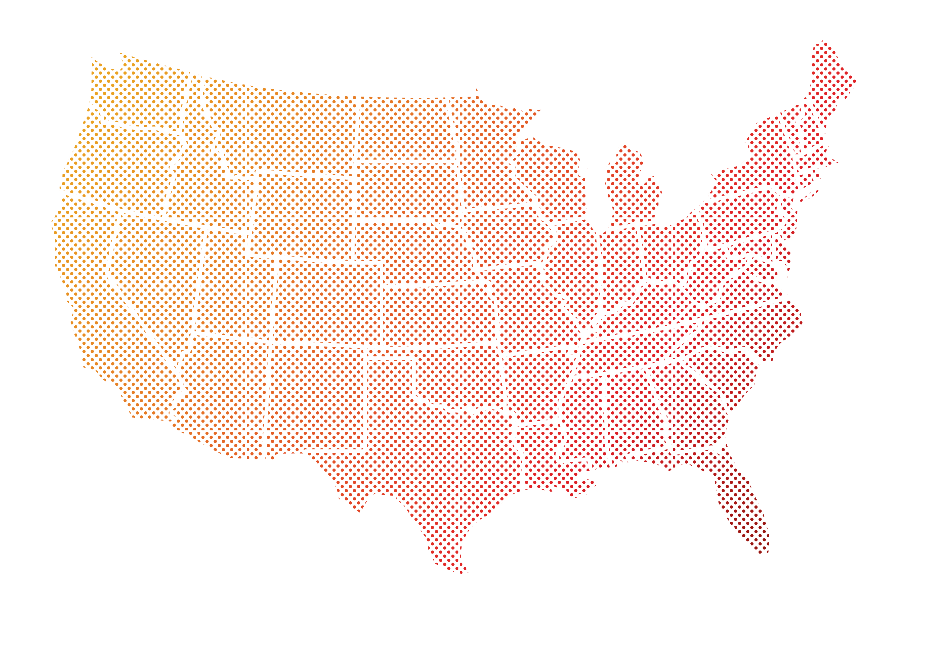Map of the United States of America