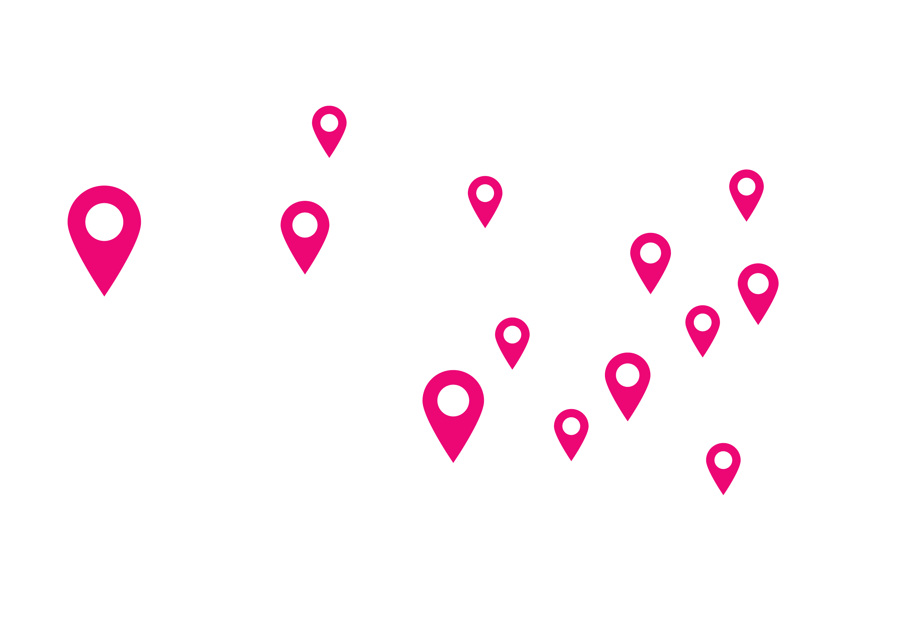 Franchise locations marked across the United States of America.