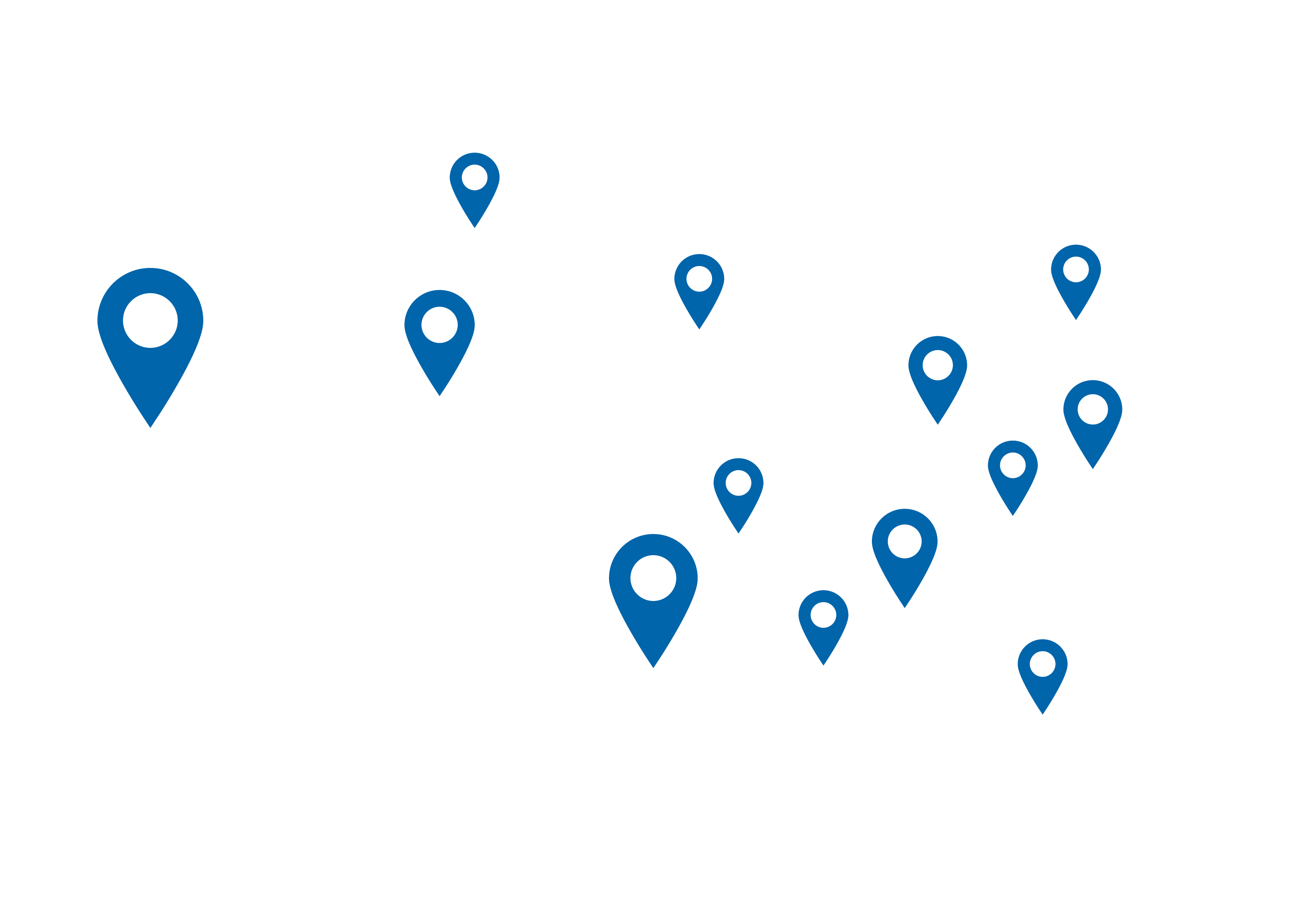 Franchise locations marked across the United States of America.