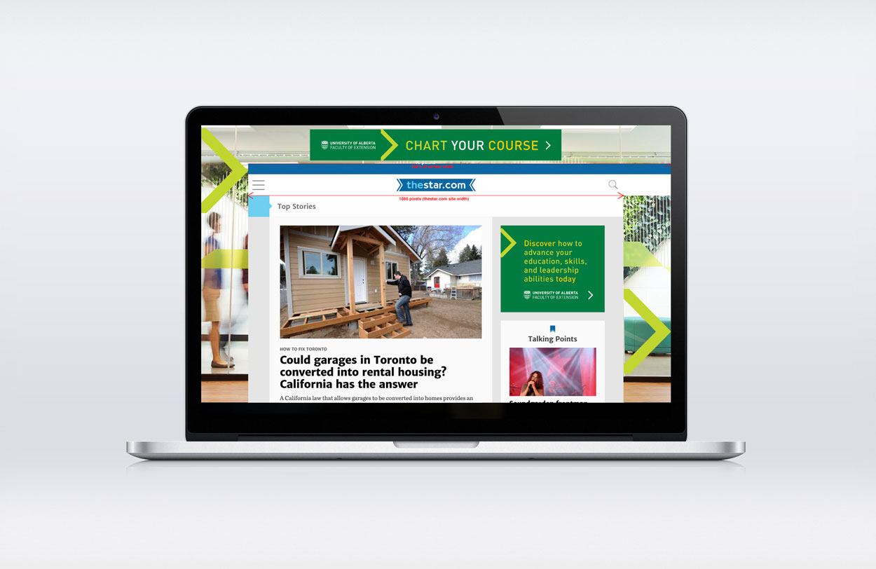 website ads