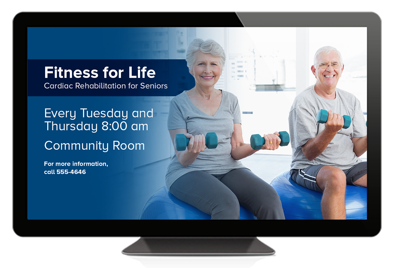 Digital Signage example