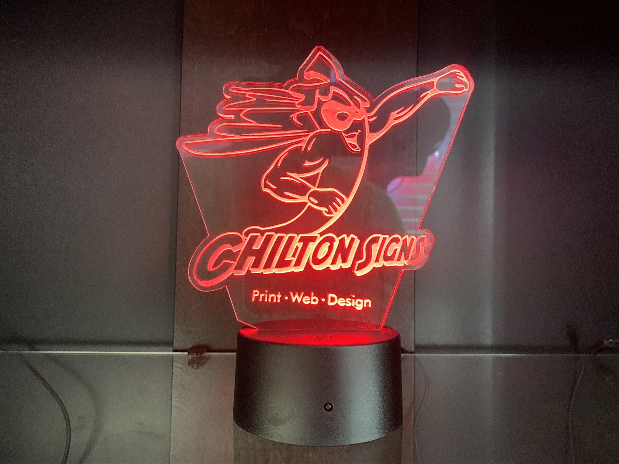 Laser Etched LED Displays