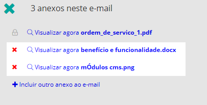 3 anexos neste e-mail