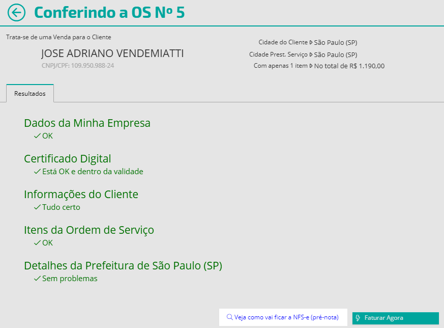 software de gestao para emitir nota fiscal serviço