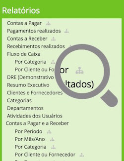 relatorios controle multiempresas em sistema de gestao