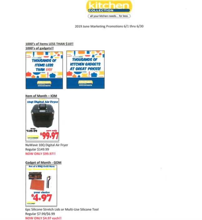 June Promotions