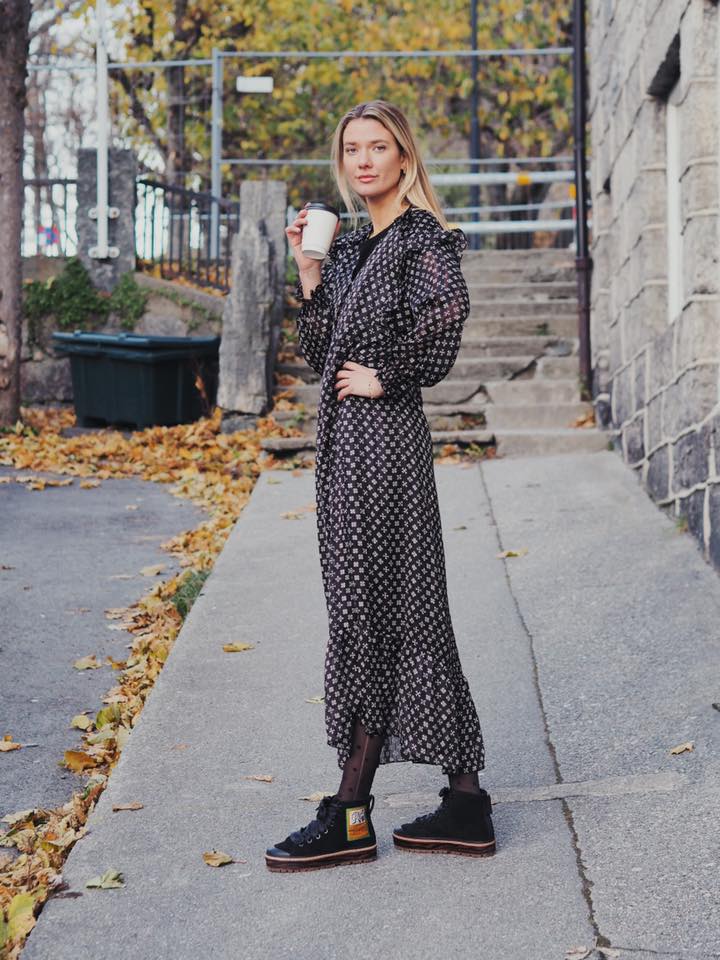 Printed Maxi Dress