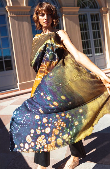 Camel Riverside Scarf