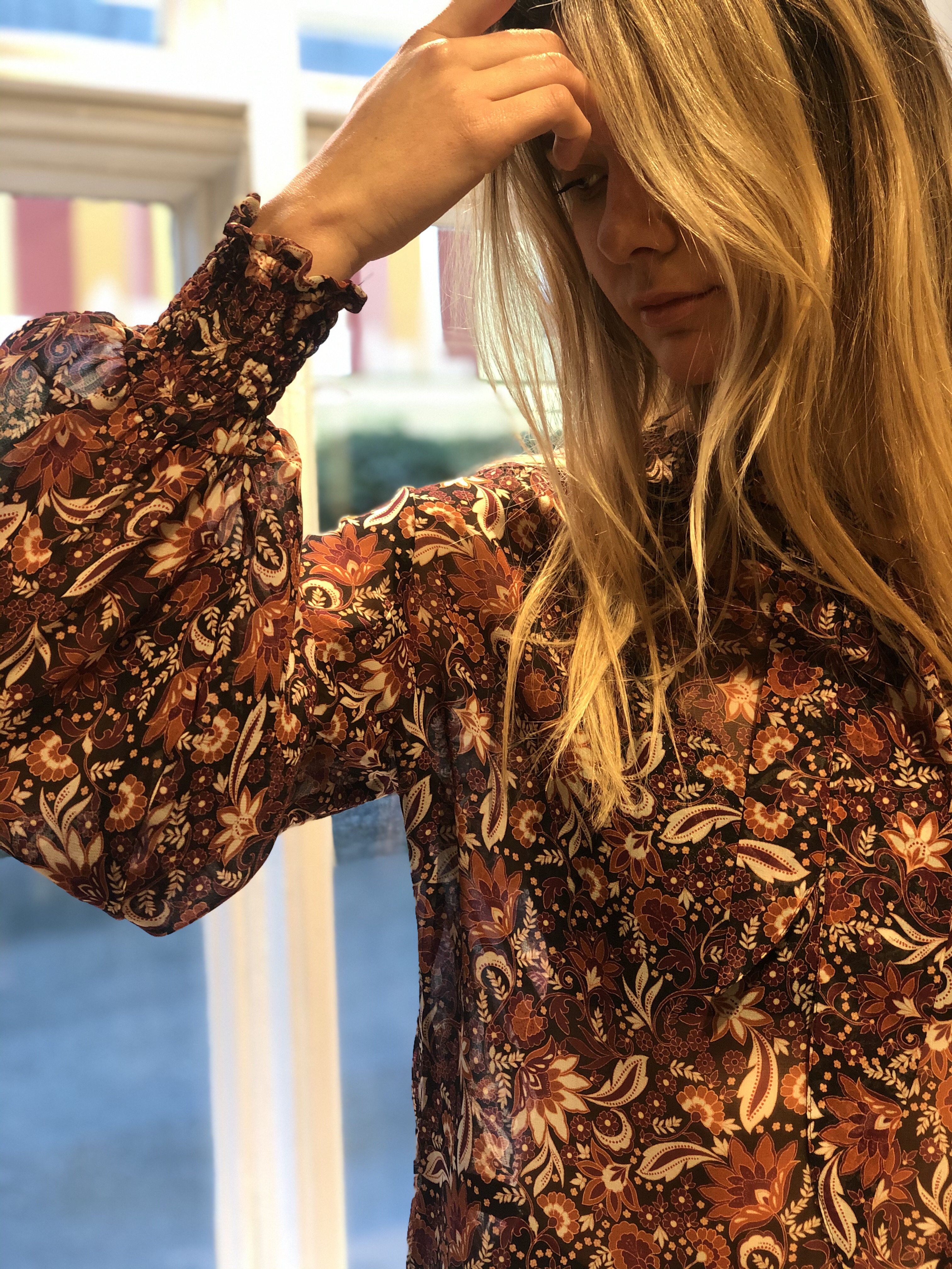 Top Flower Print Multicolor