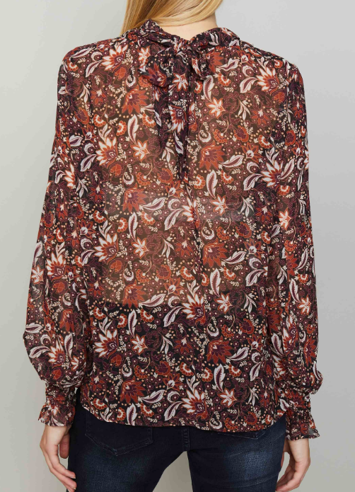 Top Flower Print Multicolor
