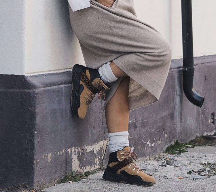 Socks White Grey
