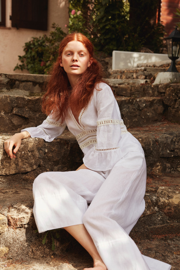 Belize Linen Blouse