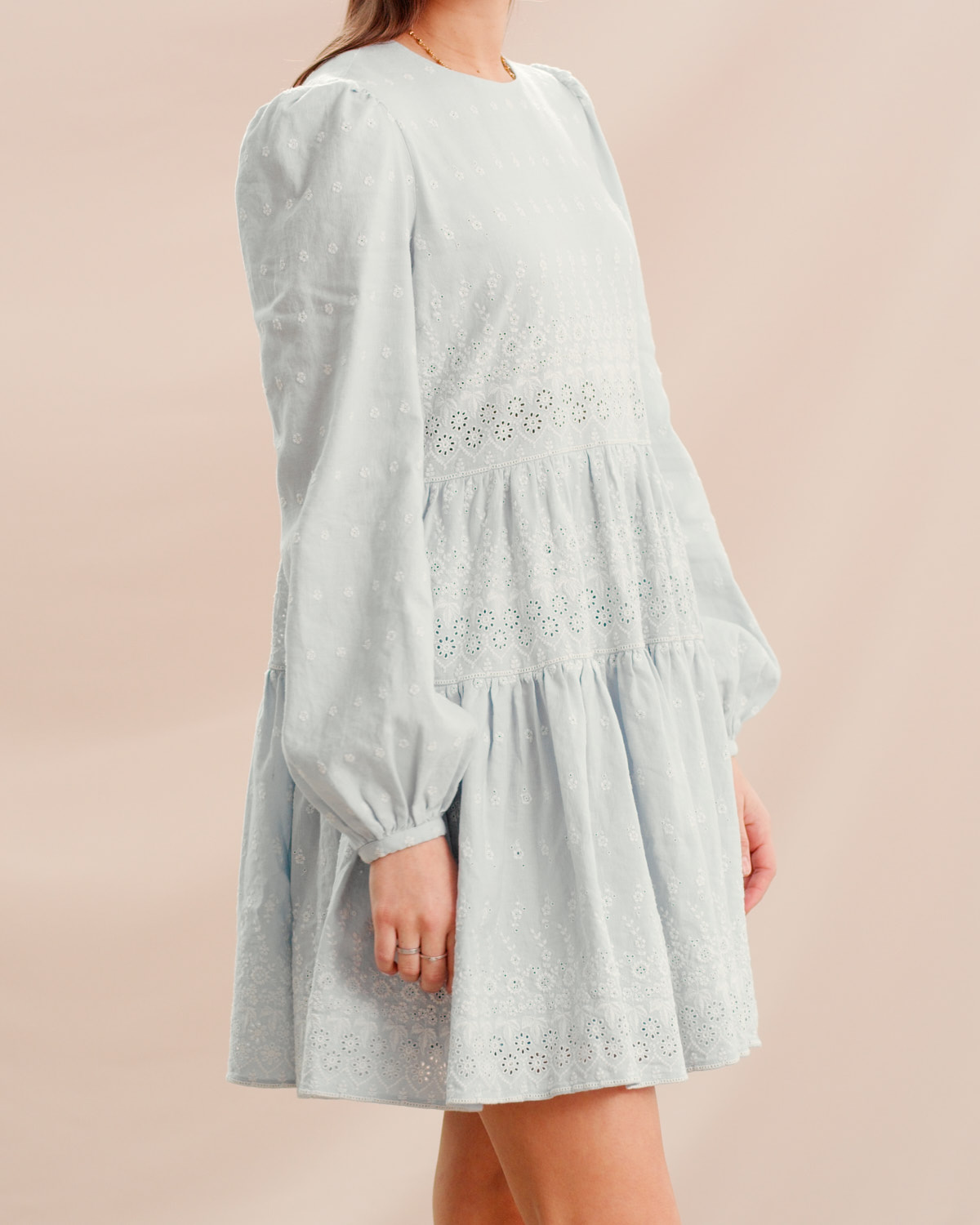 Linen mini dress