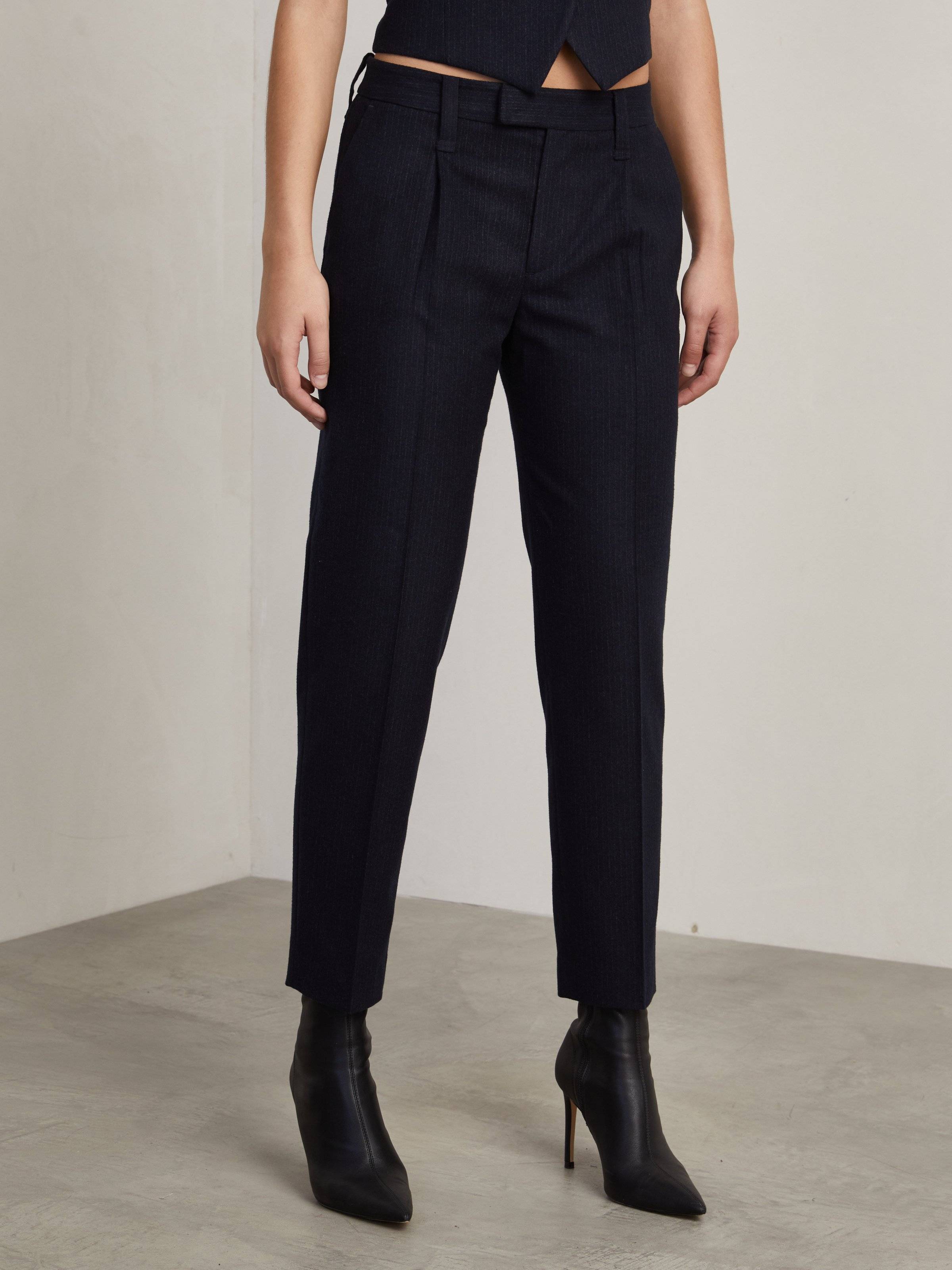 Cohen pinstripe pants