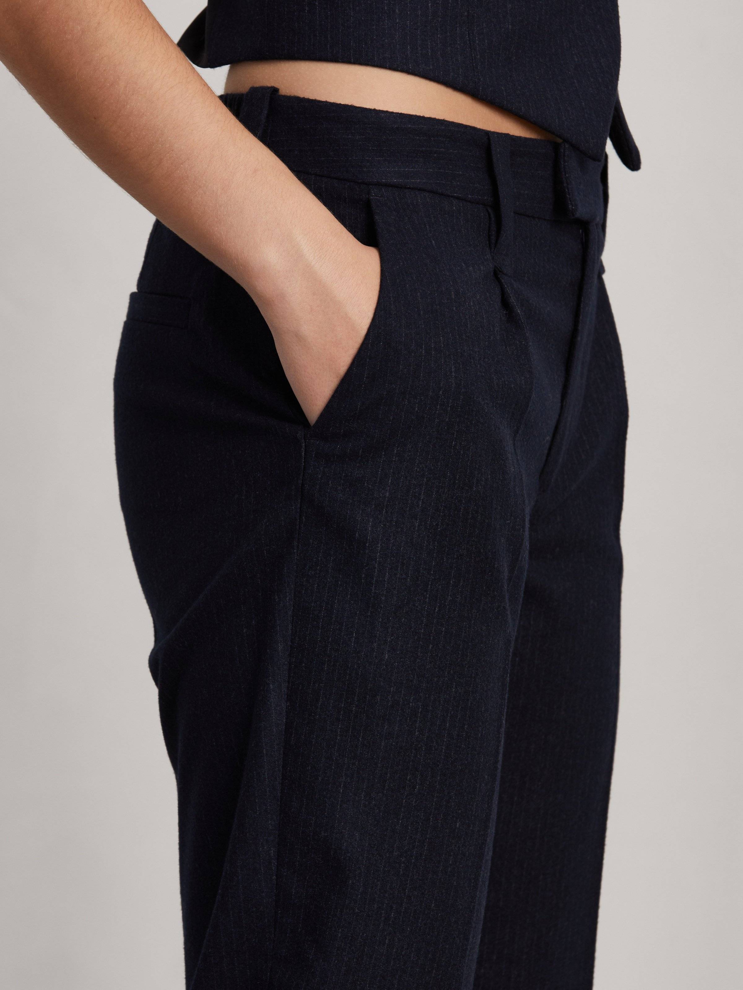 Cohen pinstripe pants