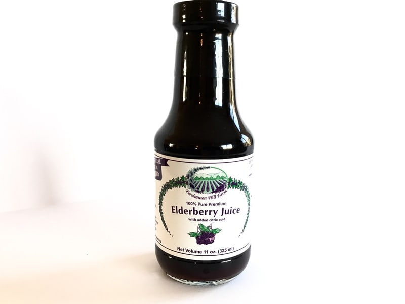 Elderberry Juice Persimmon Hill Farm