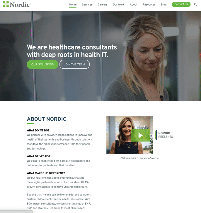 new nordic website