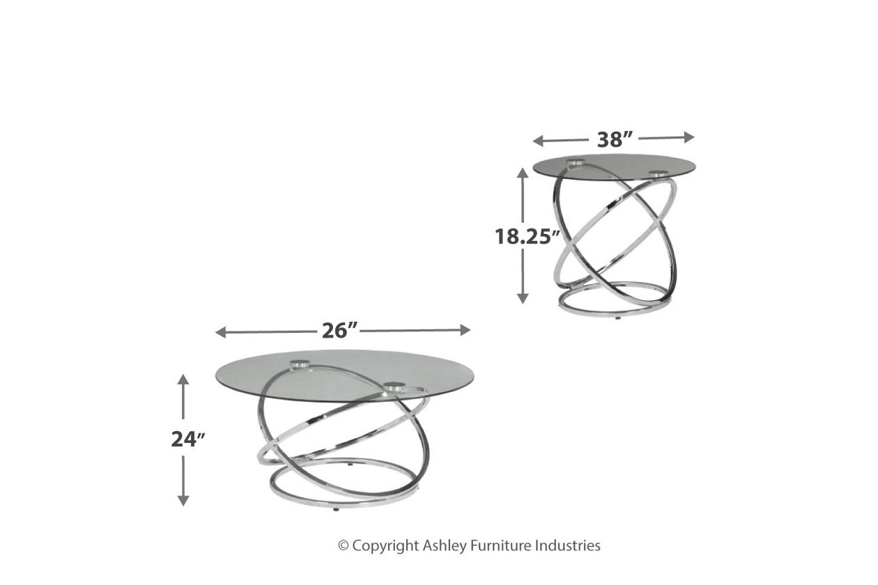 Hollynyx table set by Ashley T27013