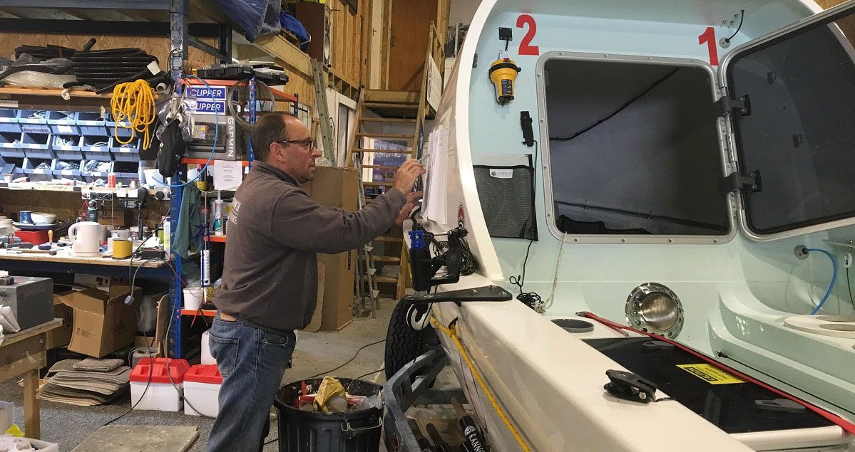 Ocean Rowing Boat Repairs and Upgrades Rannoch Adventure