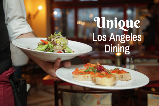 unique restaurant experiences in DTLA