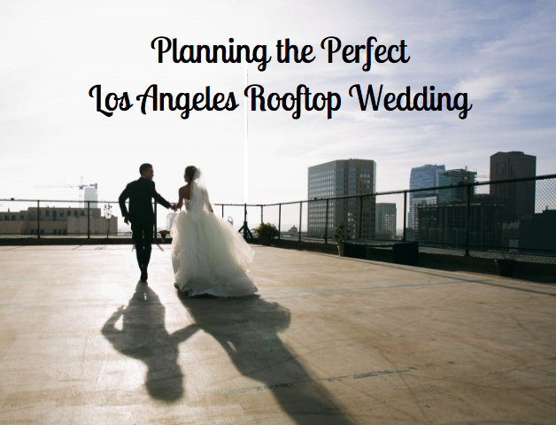 rooftop wedding ceremony in Los Angeles