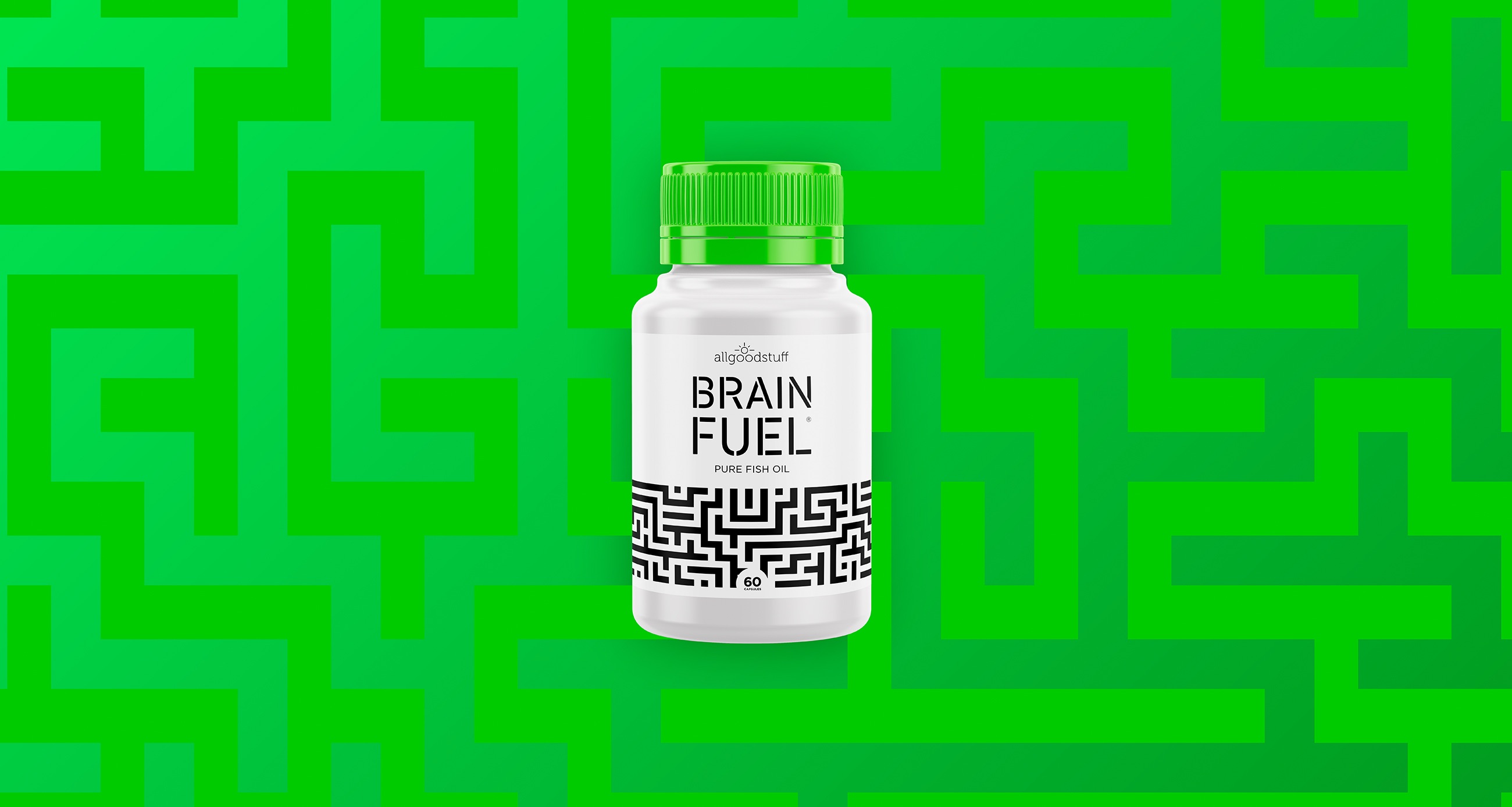 Brain Fuel Packaging Case Study Q+H London
