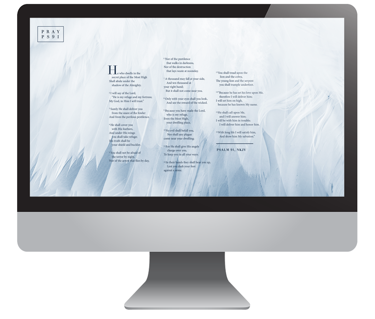 Psalm 91 Desktop Wallpaper