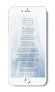Psalm 91 Mobile Wallpaper