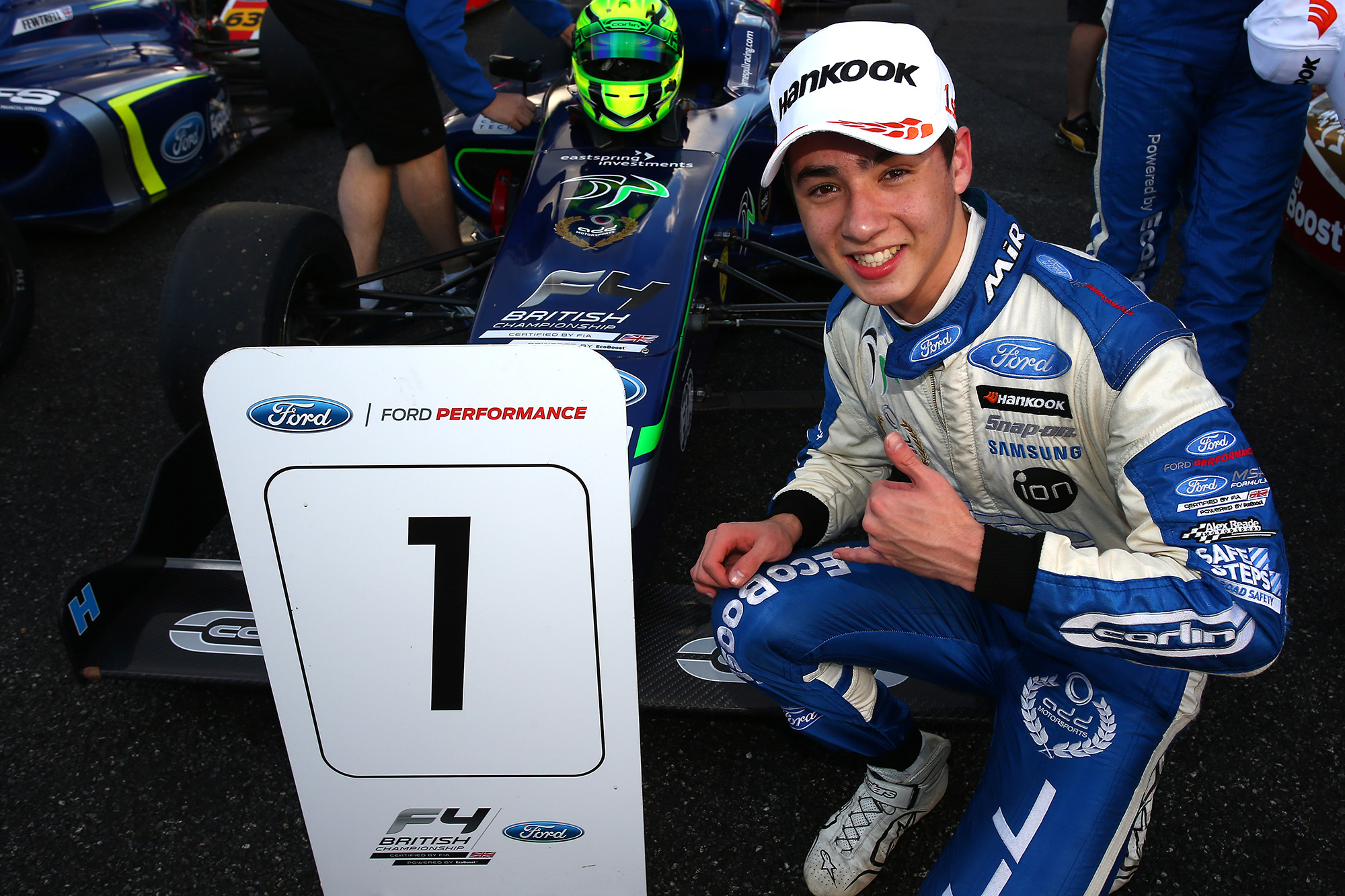 James Pull finishes season on a high with a flawless win in F4 British