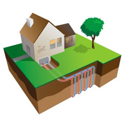 geothermal heating diagram