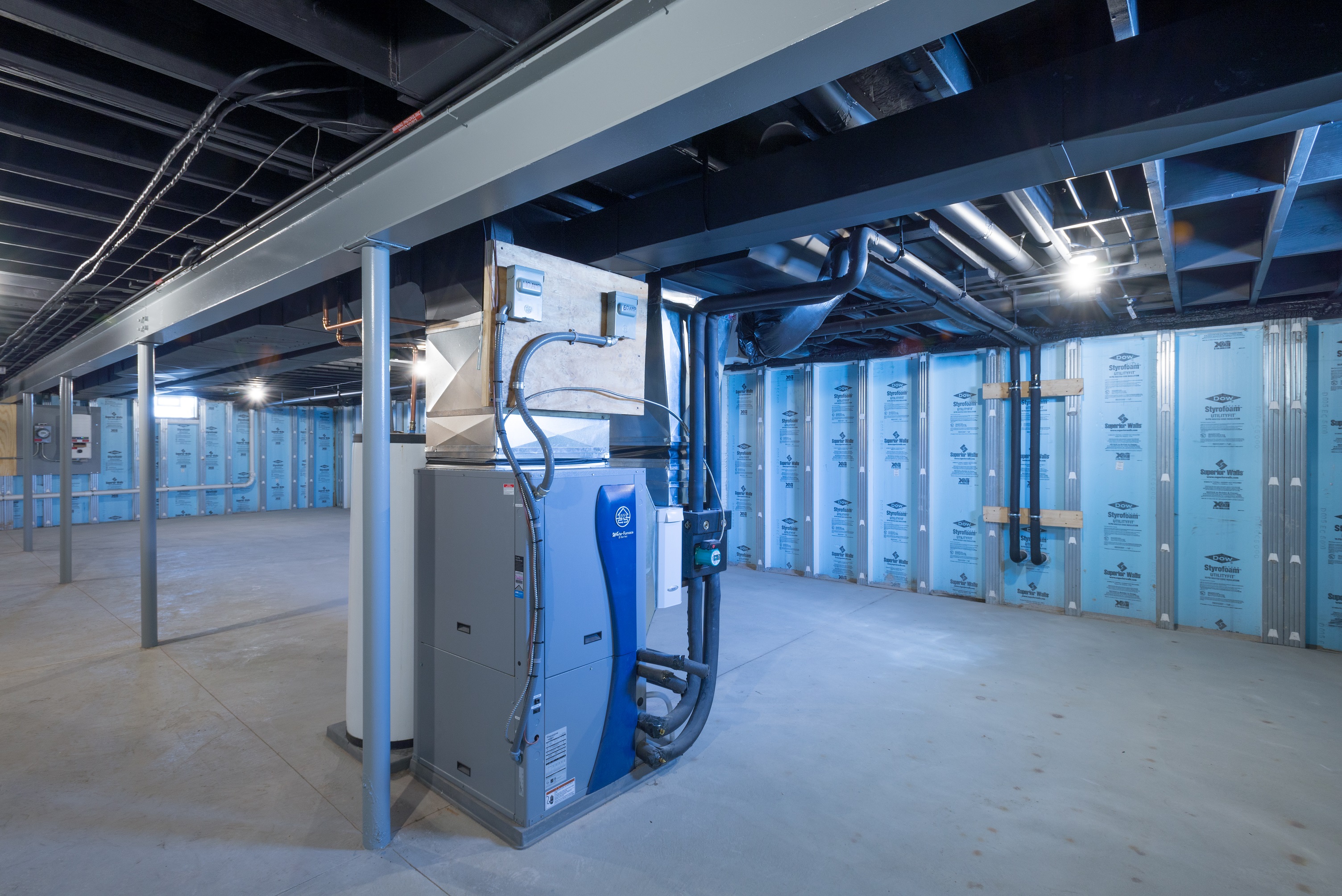 new home basement