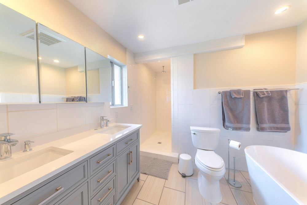 doorless shower