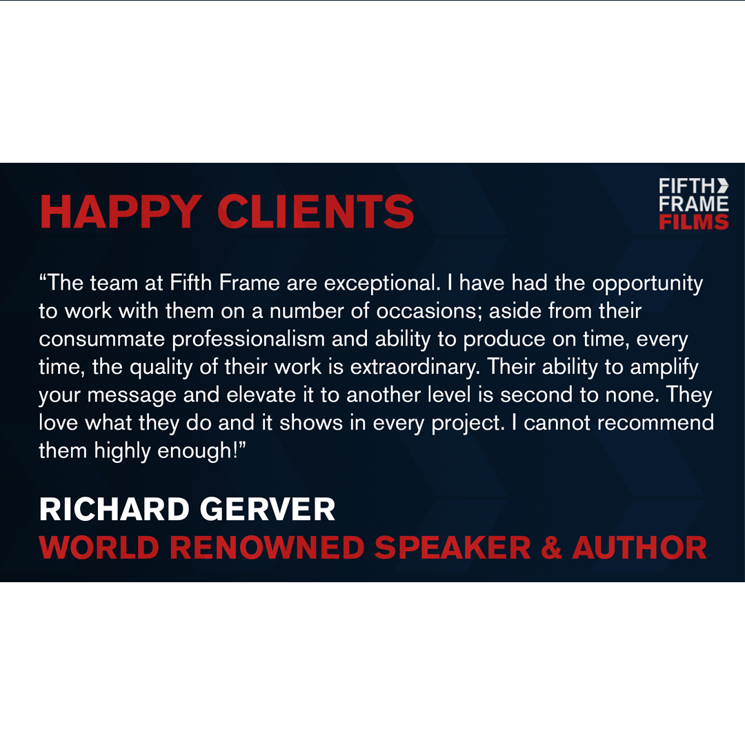 Client Testimonial Video Production London