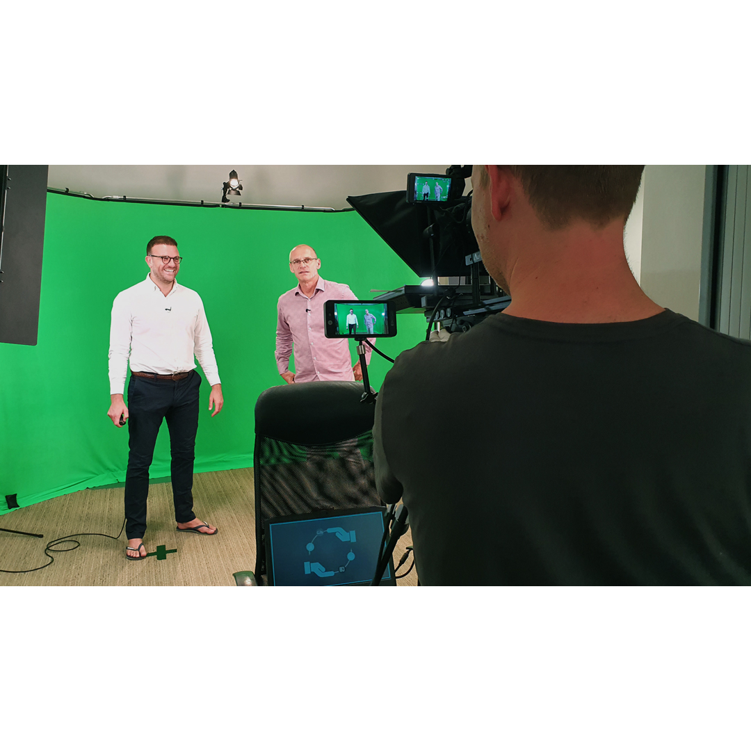 Greenscreen filming - video production London