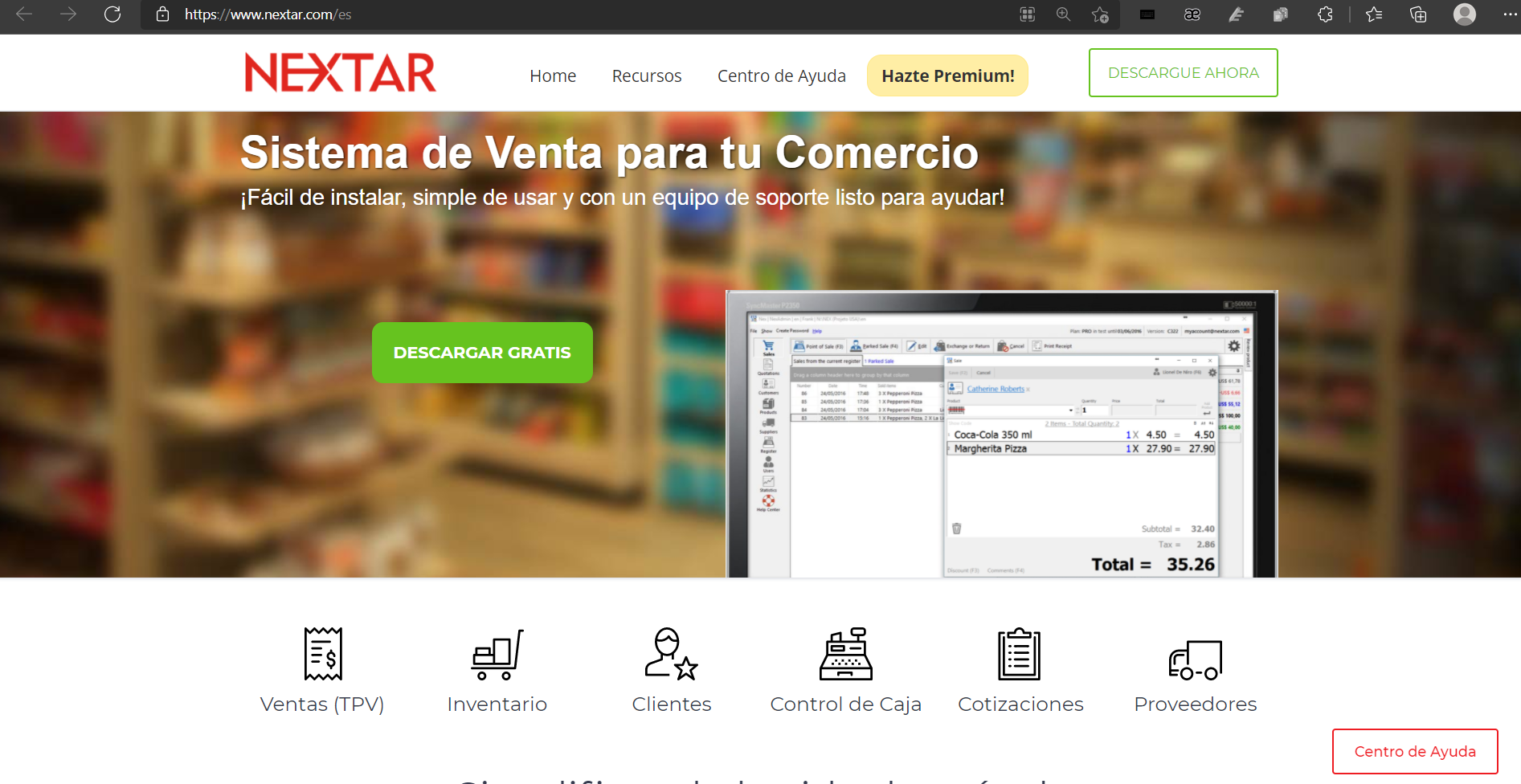Descargar el programa NEX