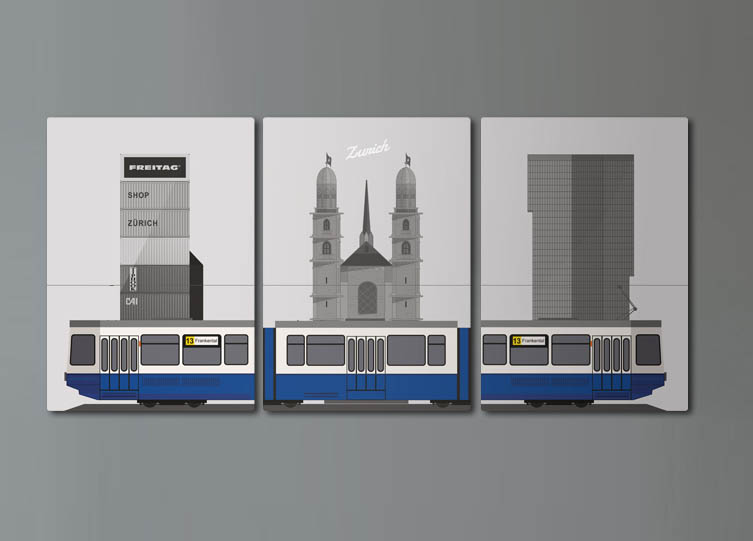 Zurich tram 3 set - image 1