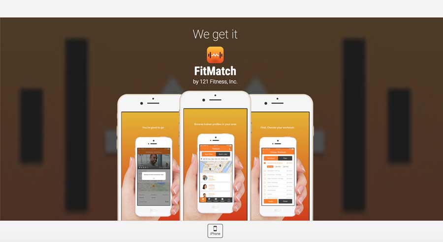 FitMatch - hero screen