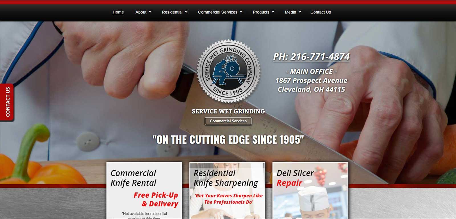 Residential Knife Sharpening