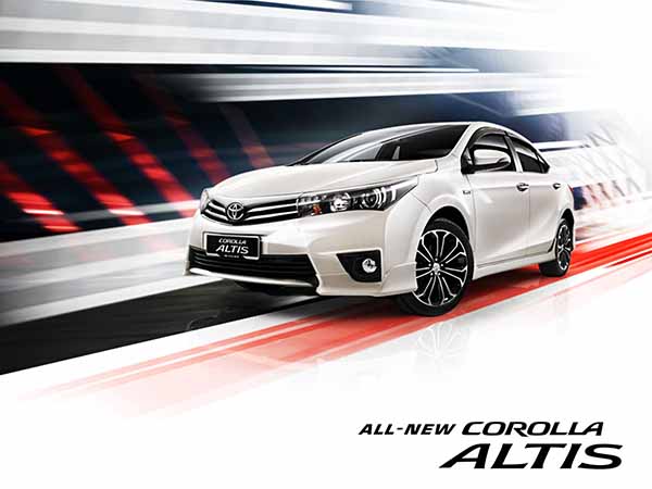 giá xe altis 1.8 và Corolla altis 2.0