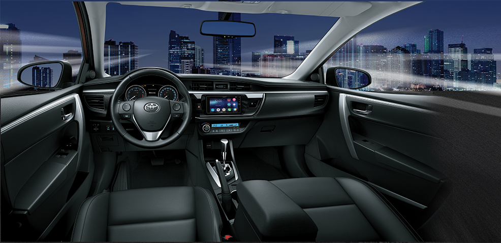 xe corolla altis nội thất