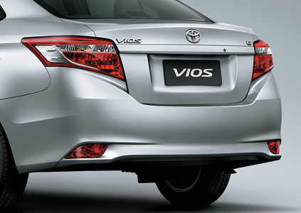 đuôi xe vios