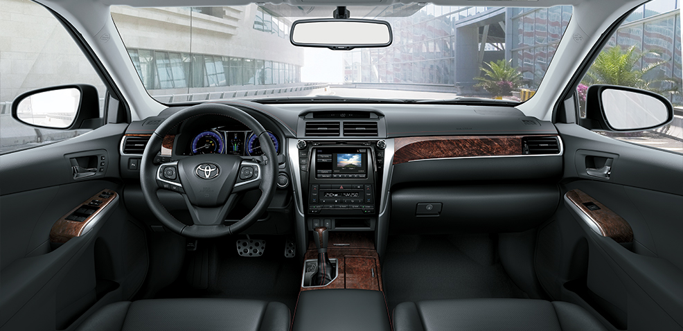 nội thất toyota camry 2017