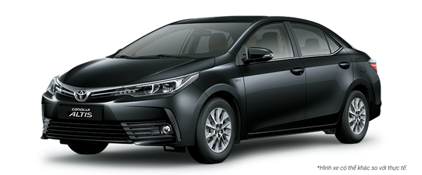 giá xe altis 2019 đen