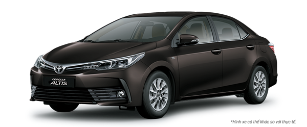 giá xe altis 2019 nâu