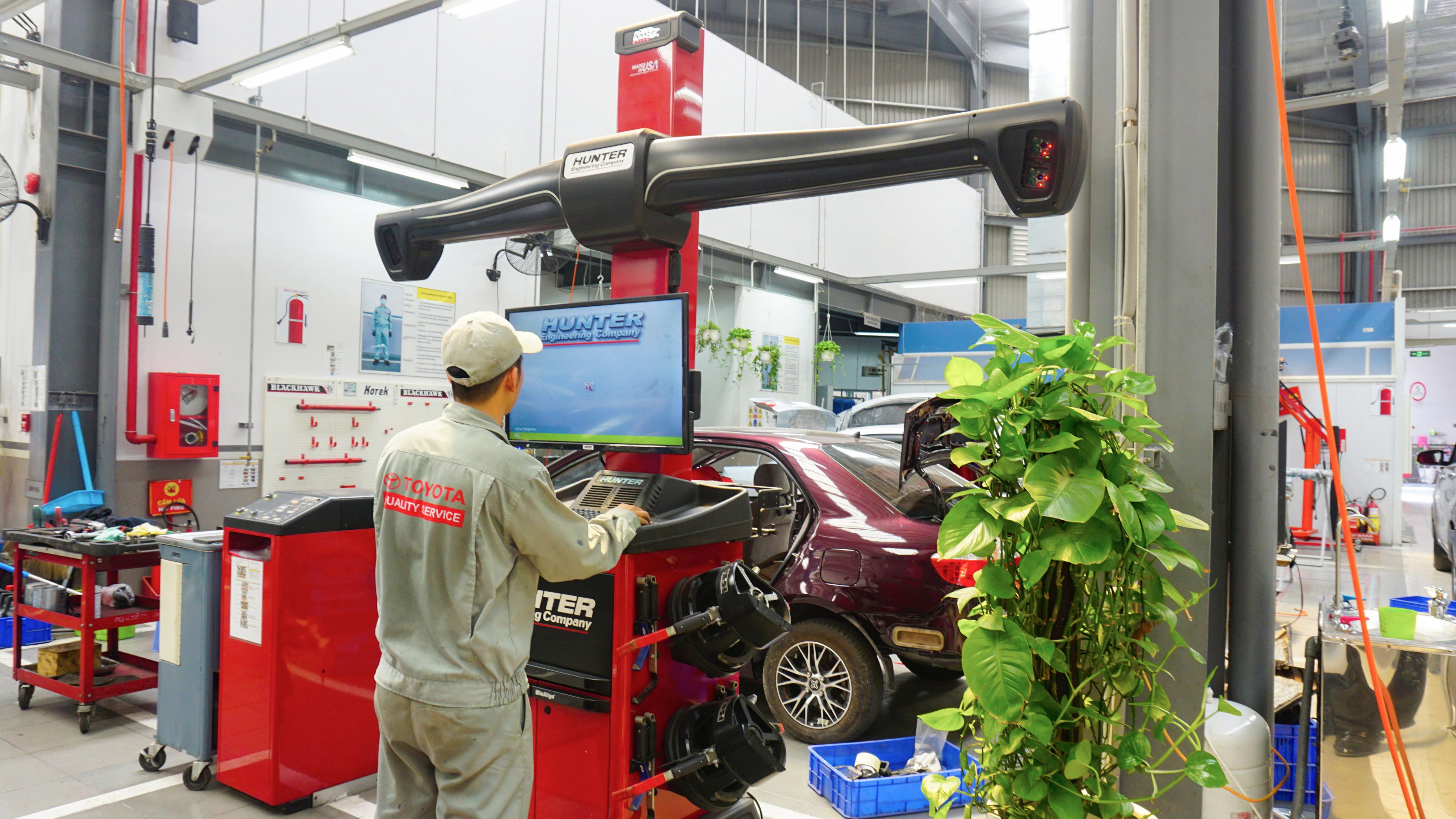 bảo dưỡng xe Toyota