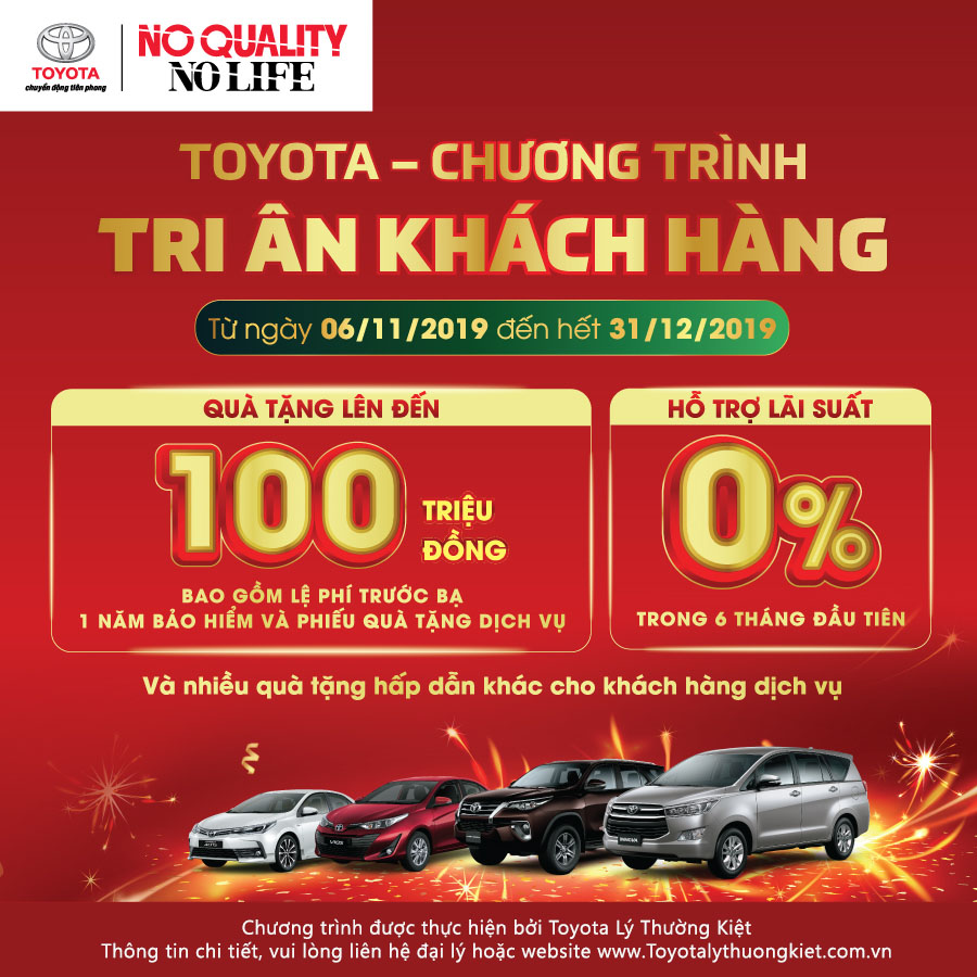 Toyota Ly Thường Kiệt Chương Trinh Khuyến Mai Toyota