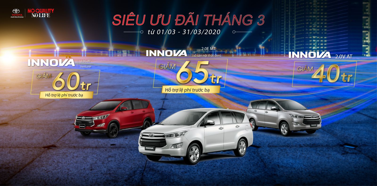 khuyến mãi giá xe innova 2020